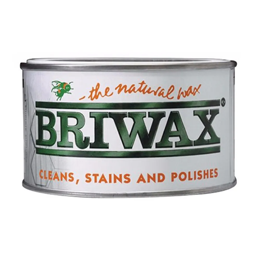【英國Briwax】拋光上色蠟-鄉村松木色 370g(上色蠟)