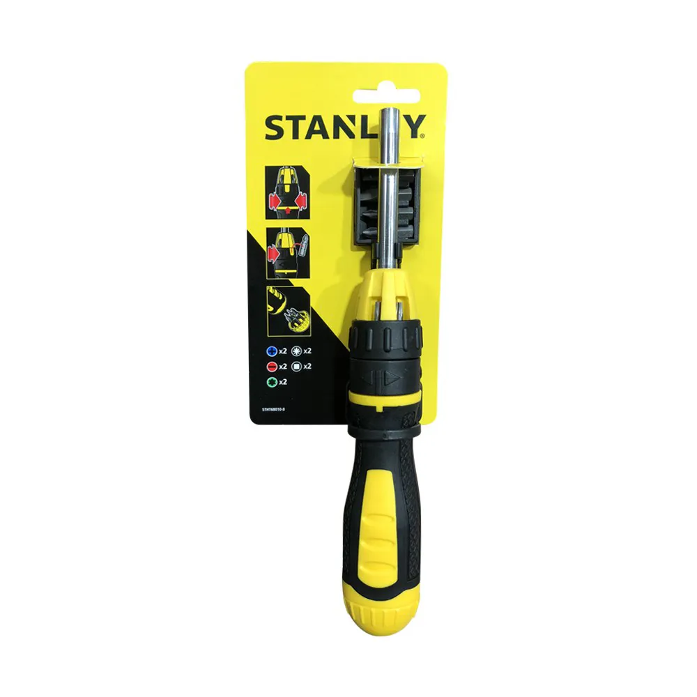【Stanley】棘輪起子組10合1