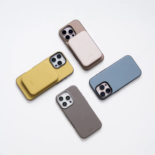 【UNIQ】Lexa Lyden 5000mAh 15W 1孔輸出 雙面磁吸行動電源｜WH 標示(無線/Magsafe/附品牌收納袋)
