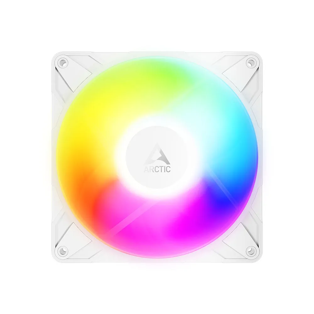 【Arctic】P14 Pro PST Reverse A-RGB 14公分反向高風壓共享風扇 白色 (反向扇 電腦風扇 機殼風扇 散熱)