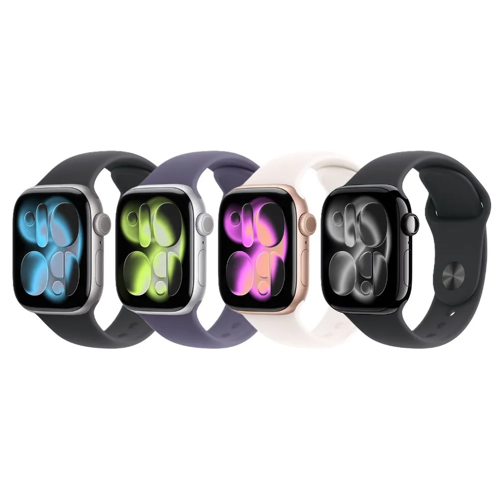 【Apple】Apple Watch S11 GPS 42mm(鋁金屬錶殼配運動錶帶)