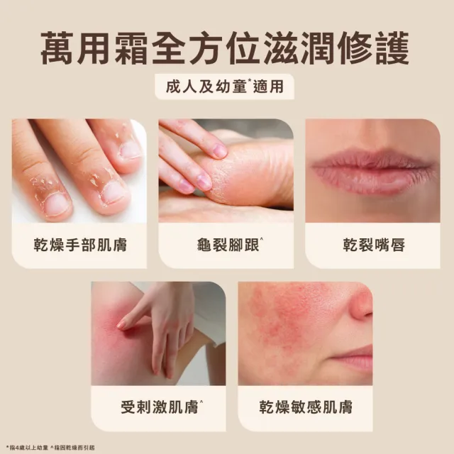 【Aveeno 艾惟諾】超值3入-燕麥高效舒緩萬用霜75ml