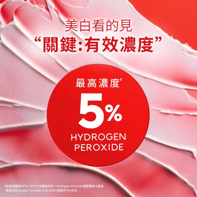 【Colgate 高露潔】OPTIC WHITE光感.白 5% Pro Series瞬白牙膏85gx3(新上市/升級配方/IU代言/牙齒美白)