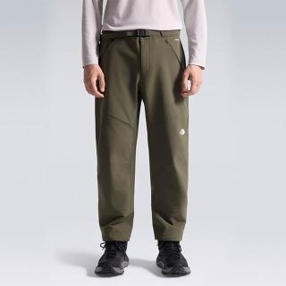 【The North Face】北臉 長褲 男 休閒褲 防潑水 M DIABLO REG TAPERED PANT 灰褐 NF0A8KGJ21L
