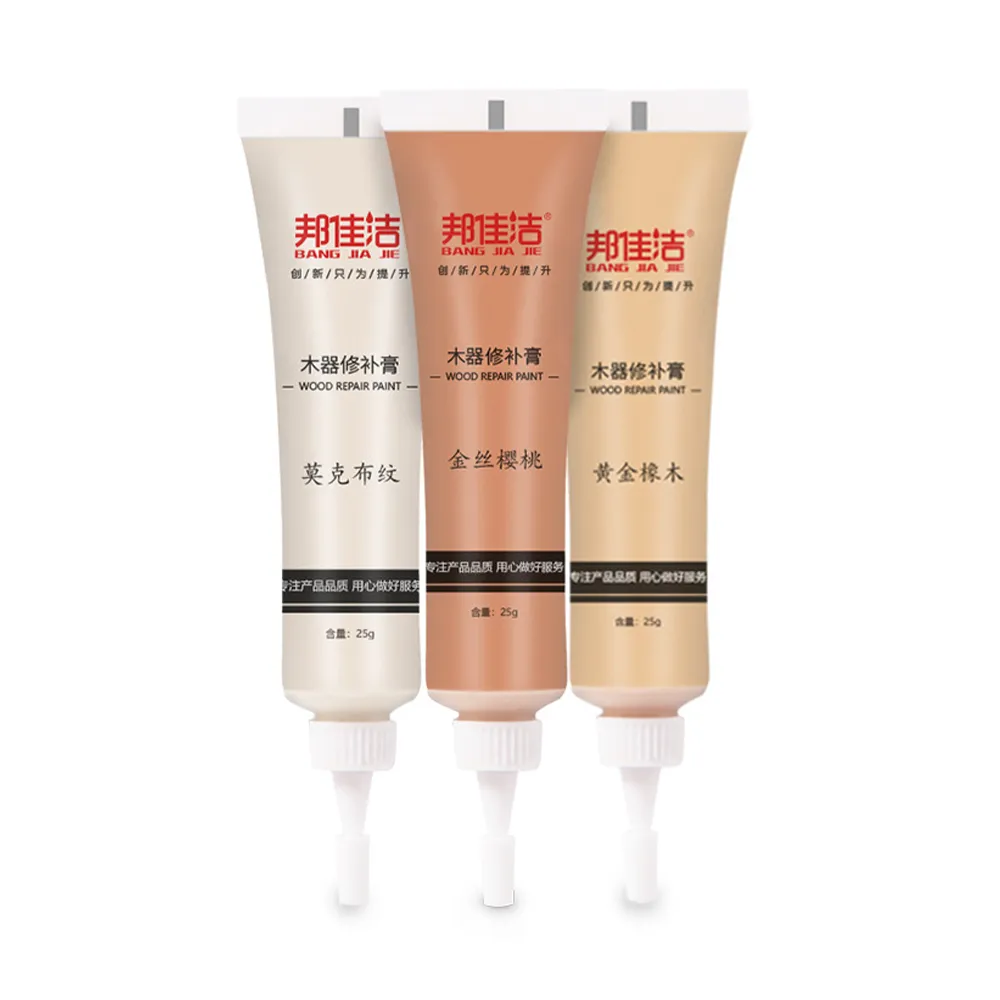 【收納部屋】DIY木質家具木紋修補漆 大容量25g-6入組(修補膏 補色膏 修補漆)