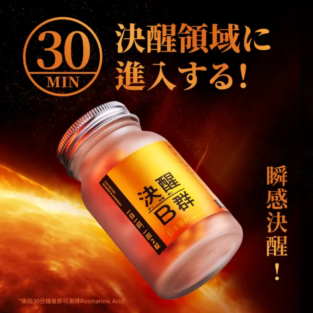 【TAIZAKU 火星生技】決醒對策B群 4送1入 60錠/盒(維他命 12小時長效緩釋 精神 體力 集中)