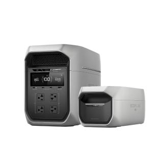 【ECOFLOW】DELTA 3 Max Plus 3000W戶外儲電設備+2度擴充電池 加贈收納包 (儲能電源 防颱必備 停電神器)
