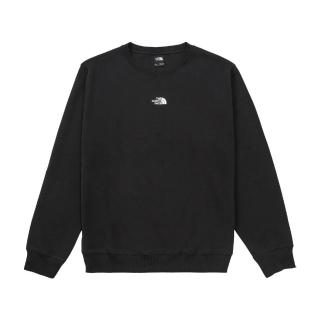 【The North Face】TNF 休閒 運動 寬鬆舒適長袖大學T M TNF DOUBLE KNIT CREW - AP 男 黑 (NF0A8KFTJK3)
