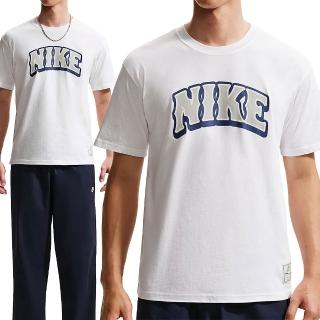 【NIKE 耐吉】As U Nsw Tee Lse Bball Dunk 男款 白色 Logo 寬鬆 短袖 IM9340-100