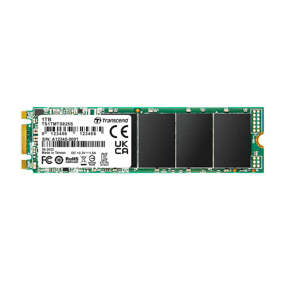 【Transcend 創見】MTS825S 1TB M.2 2280 SATA Ⅲ SSD固態硬碟(TS1TMTS825S 新舊包裝隨機出貨)