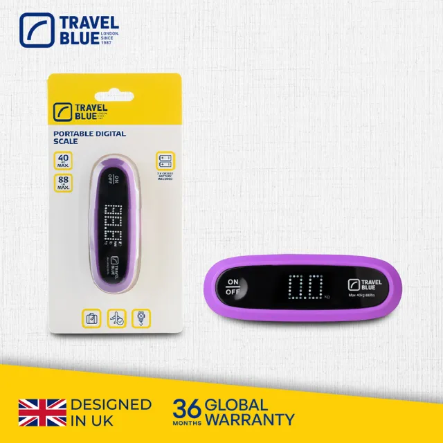 【Travel Blue 藍旅】旅行數位行李秤 Digital Travel Scale(行李秤 旅行秤)