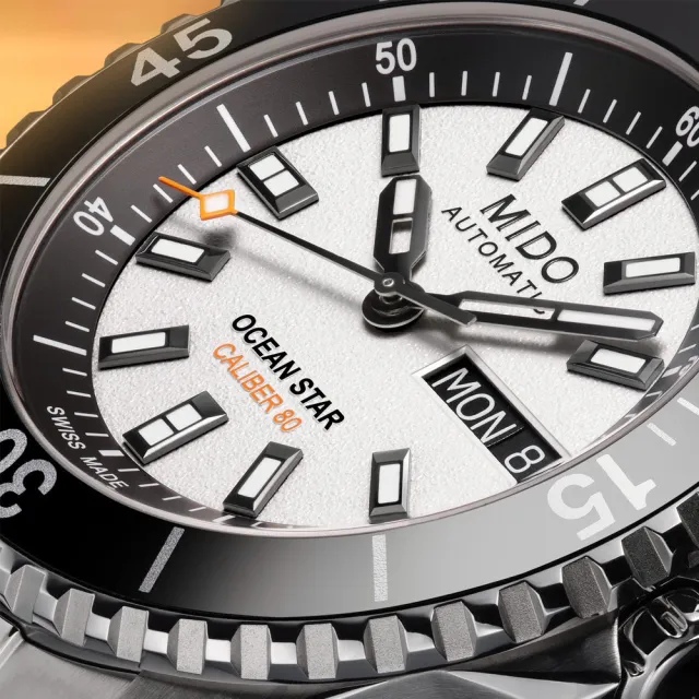 【MIDO 美度】OCEAN STAR 200 海洋之星 潛水機械腕錶 錶 週年慶 雙11 (M0269301101100)