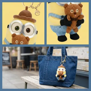 【MINIONS 小小兵】環球影城小小兵周邊商品小小兵玩偶吊飾Tim提姆熊閨蜜女友男友生日聖誕交換禮物