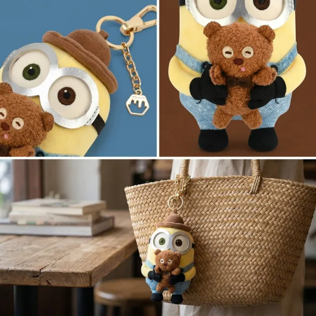 【MINIONS 小小兵】雙11 環球影城小小兵周邊商品小小兵玩偶吊飾Tim提姆熊閨蜜女友男友生日聖誕交換禮物