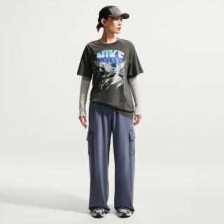 【NIKE 耐吉】長褲 女 工裝褲 寬鬆 AS W NSW PHNX CARGO PANTS 藍 IW1199-491