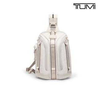 【TUMI】Alpha Bravo Knight 都會休閒肩背包 - 冰川白