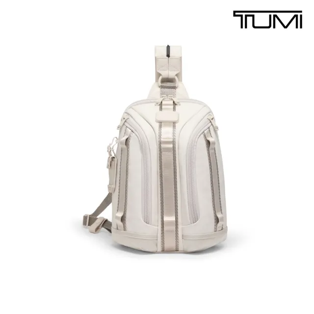 【TUMI】Alpha Bravo Knight 都會休閒肩背包 - 冰川白