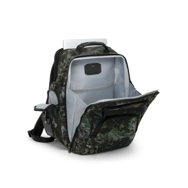 【TUMI】TUMI Alpha Brief Pack 15 吋筆電商務通勤後背包 - 森林迷彩