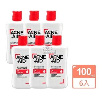 【Acne-Aid 愛可妮】愛可妮控油潔膚露100mlX6瓶