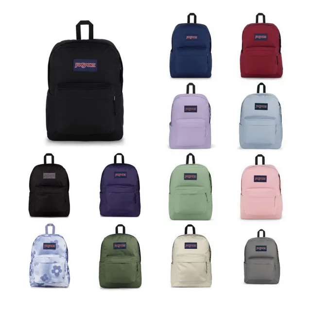 【JANSPORT】SUPERBREAK PLUS 26L 後背包 書包(JS0A4QUE-多色)