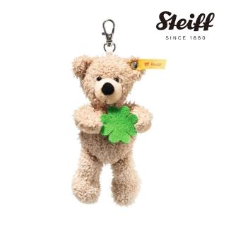 【STEIFF】Pendant Fynn Teddy bear – Good Luck 幸運小熊吊飾(經典吊飾 黃標)