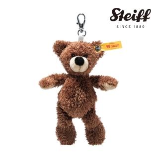 【STEIFF】Pendant Fynn Teddy bear Brown 小熊吊飾(經典吊飾 黃標)