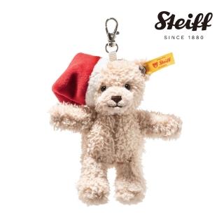 【STEIFF】Christmas pendant Ben Teddy bear 聖誕小熊吊飾(經典吊飾 黃標)