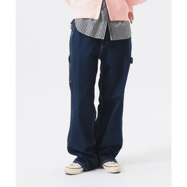【BEAMS】官方旗艦館 BEAMS BOY / 12oz 丹寧 畫家褲