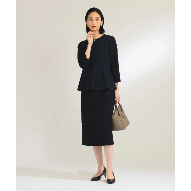 【BEAMS】官方旗艦館 Demi-Luxe BEAMS / 女裝 醋酸纖維 傘狀 上衣