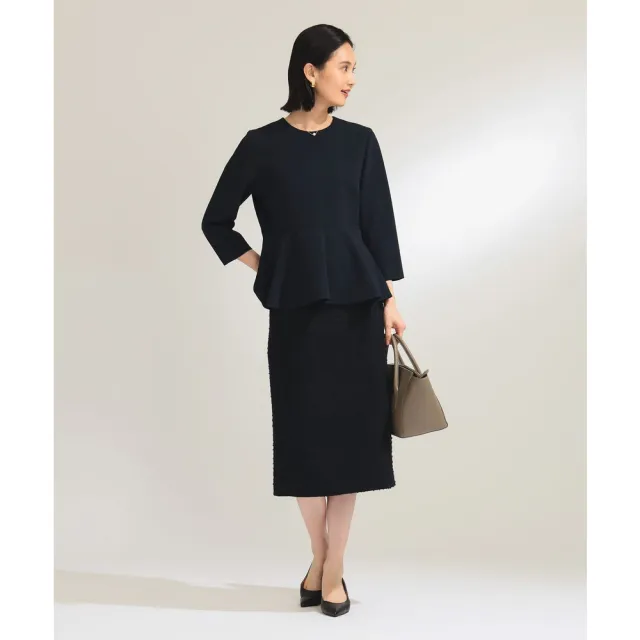 【BEAMS】官方旗艦館 Demi-Luxe BEAMS / 女裝 醋酸纖維 傘狀 上衣