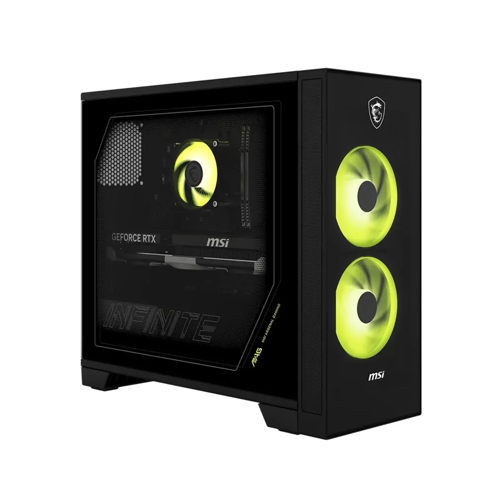 【MSI 微星】Ultra 7-265F RTX5060Ti-16G 電競電腦(MAG Infinite S AI 2-015TW/16G/1TB SSD/W11H)