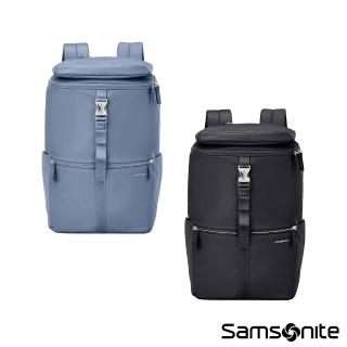 【Samsonite 新秀麗】MOVE JOURNEY 簡約時尚輕尼龍多口袋多功能筆電後背包/通勤包/電腦包15.6吋(多色可選)