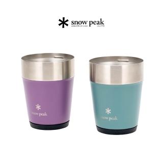 【Snow Peak】真空啤酒厚平底杯360 DUO 2入組 (FES-360-2) 雪峰祭 不鏽鋼杯 水杯 戶外杯 露營配件