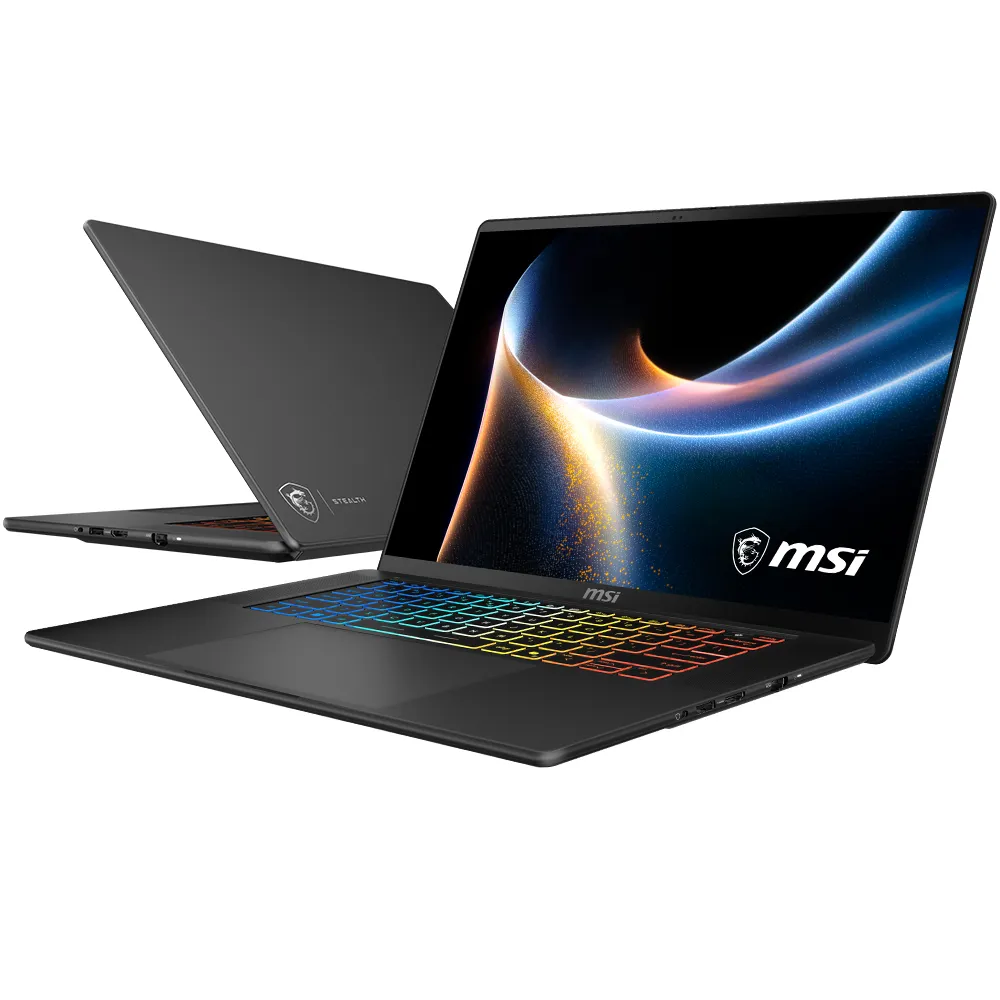 【MSI 微星】16吋Ultra 9 386H RTX5080 AI電競筆電(Stealth 16 AI/32G/1T SSD/Win11P/B3WI-006TW)
