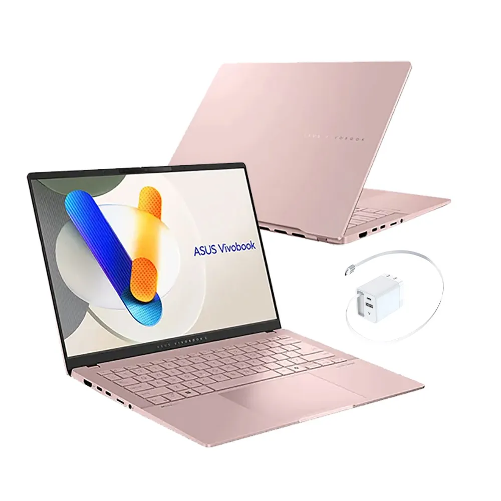【ASUS 華碩】65W充電組★14吋Ultra 7輕薄AI筆電(VivoBook S S5406SA/Ultra 7-258V/32G/512G SSD/W11/OLED)