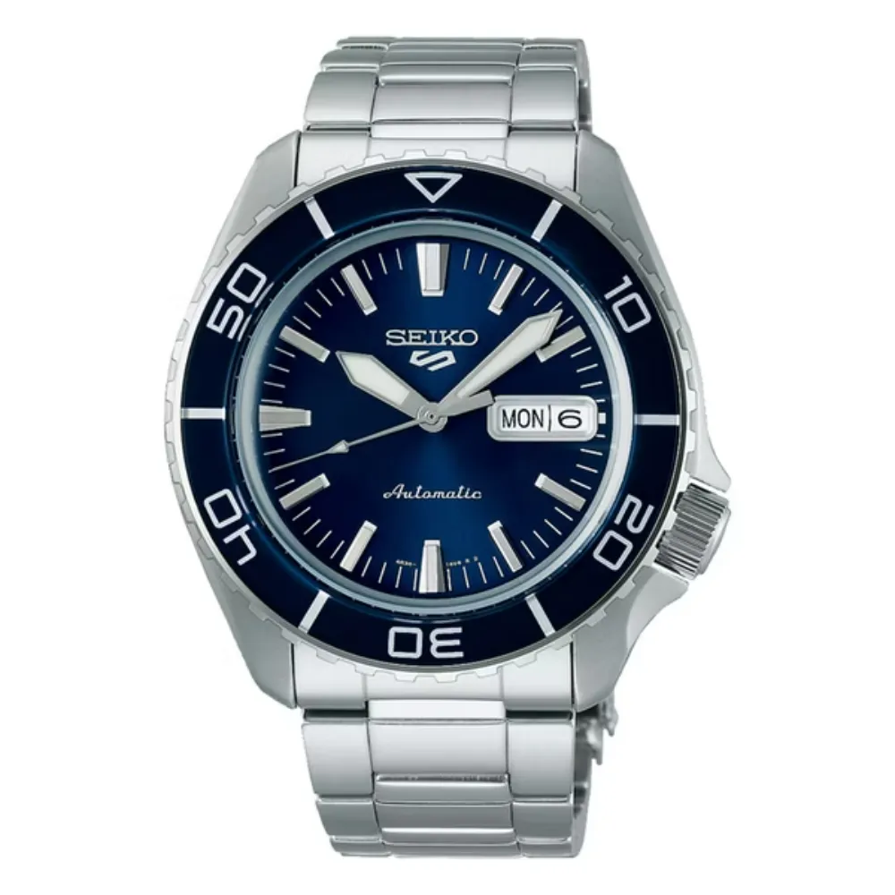 【SEIKO 精工】5 Sports 潛水風格機械腕錶-藍 / 42.5mm(SRPK97K1 / 4R36-16D0B)