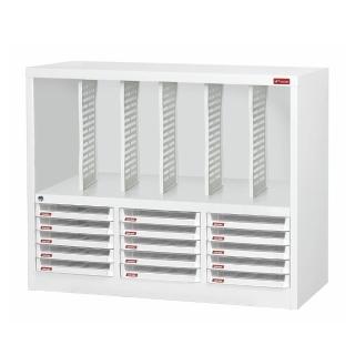 【SHUTER 樹德】單排加鎖樹德櫃 /組 A4X-315PK5V
