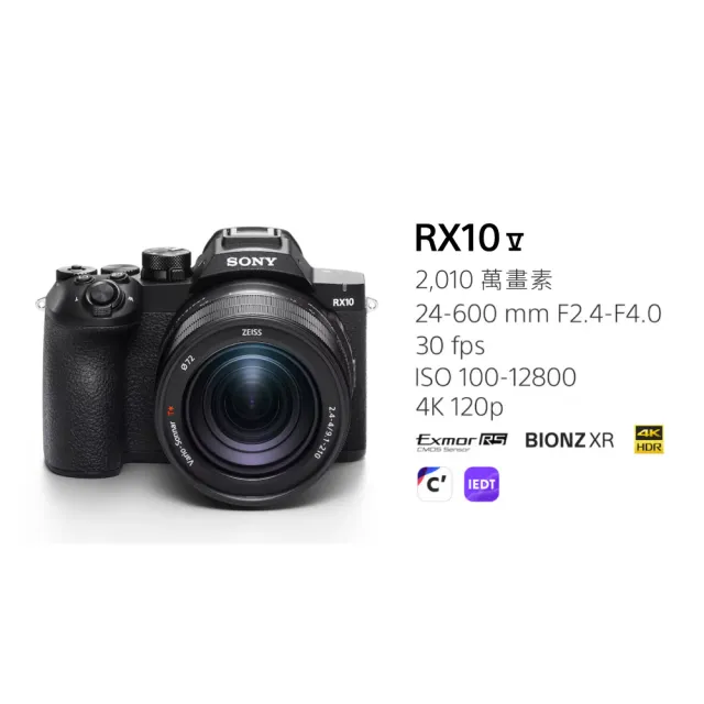 【SONY 索尼】RX10 V 數位相機 DSC-RX10M5 (公司貨 保固18+6個月)
