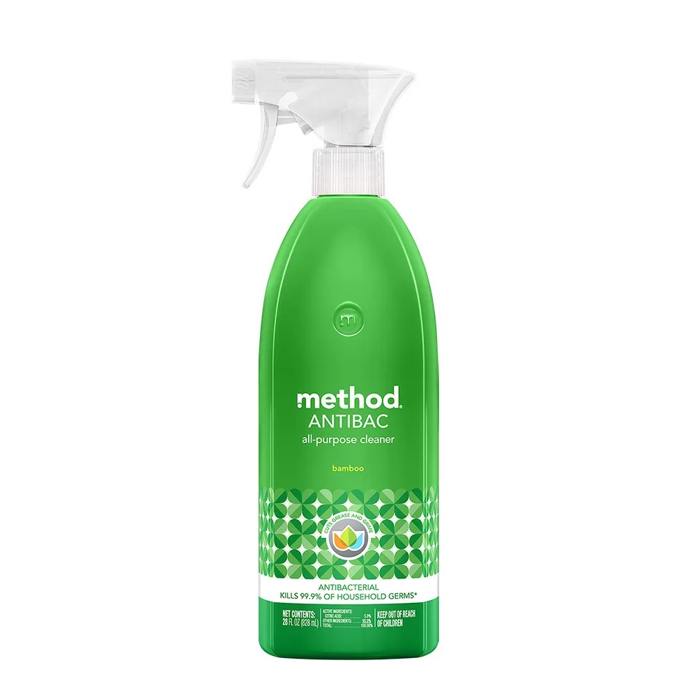 【method 美則】全方位抗菌清潔劑 – 綠竹香828ML(清潔消毒一次完成)