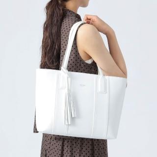 【BEAMS】官方旗艦館 BEAMS HEART / 女裝 再生皮革 流蘇 托特包