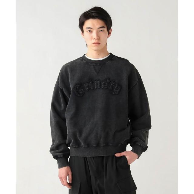 【BEAMS】官方旗艦館 BEAMS HEART / 男裝 貼布 圓領 衛衣