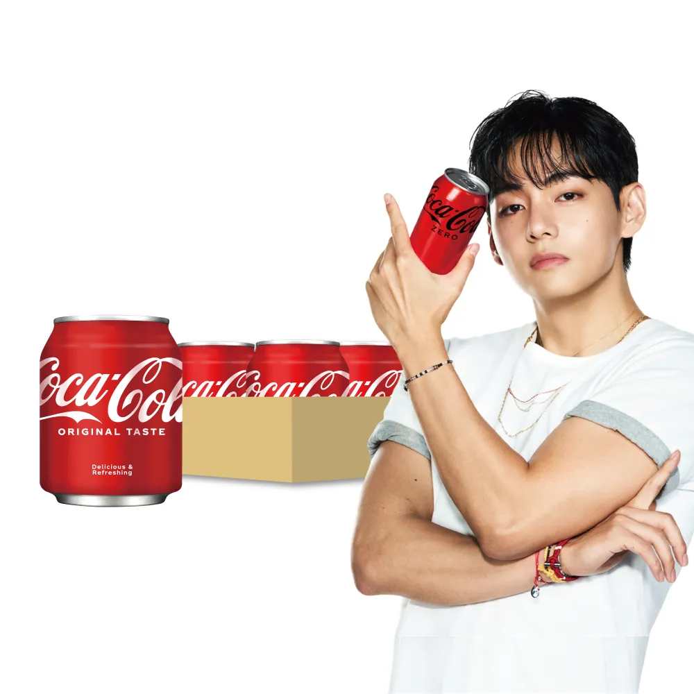 【可口可樂】易開罐250ml x24入/箱