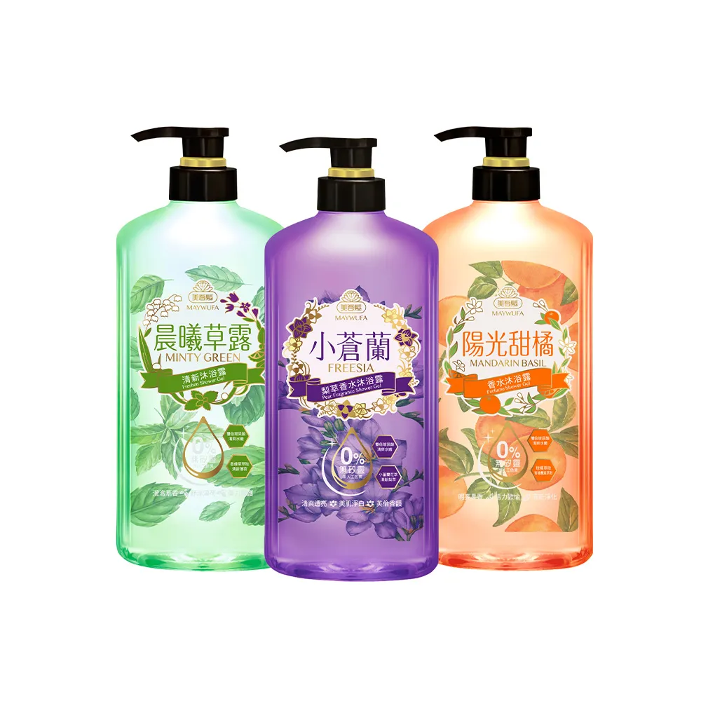 【美吾髮】香水系列pH5.5玻尿酸植萃沐浴乳700ml_2入(多款任選/2倍玻尿酸/無矽靈/新升級/小蒼蘭/玫瑰/涼感)