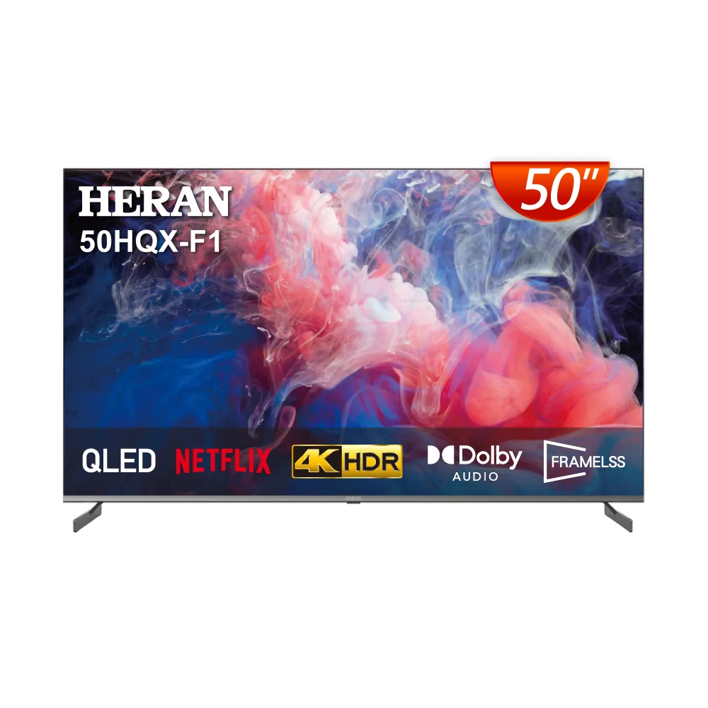 【HERAN 禾聯】家電快配★50型4K QLED GoogleTV智慧聯網液晶顯示器(50HQX-F1)