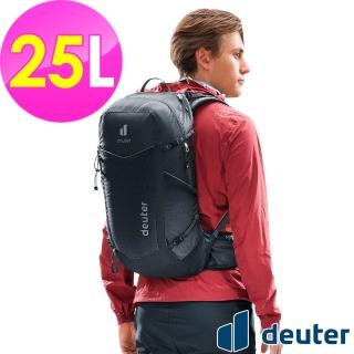 【deuter】SPEED LITE PRO超輕量旅遊背包25L(3412325黑/戶外旅遊/日常休閒/旅行/登山健行)