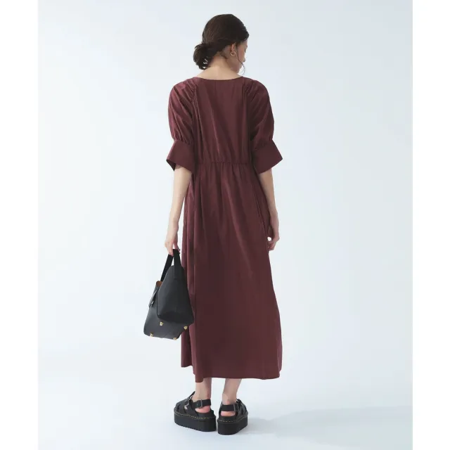 【BEAMS】官方旗艦館 Ray BEAMS / 女裝 拉克蘭袖 V領 洋裝