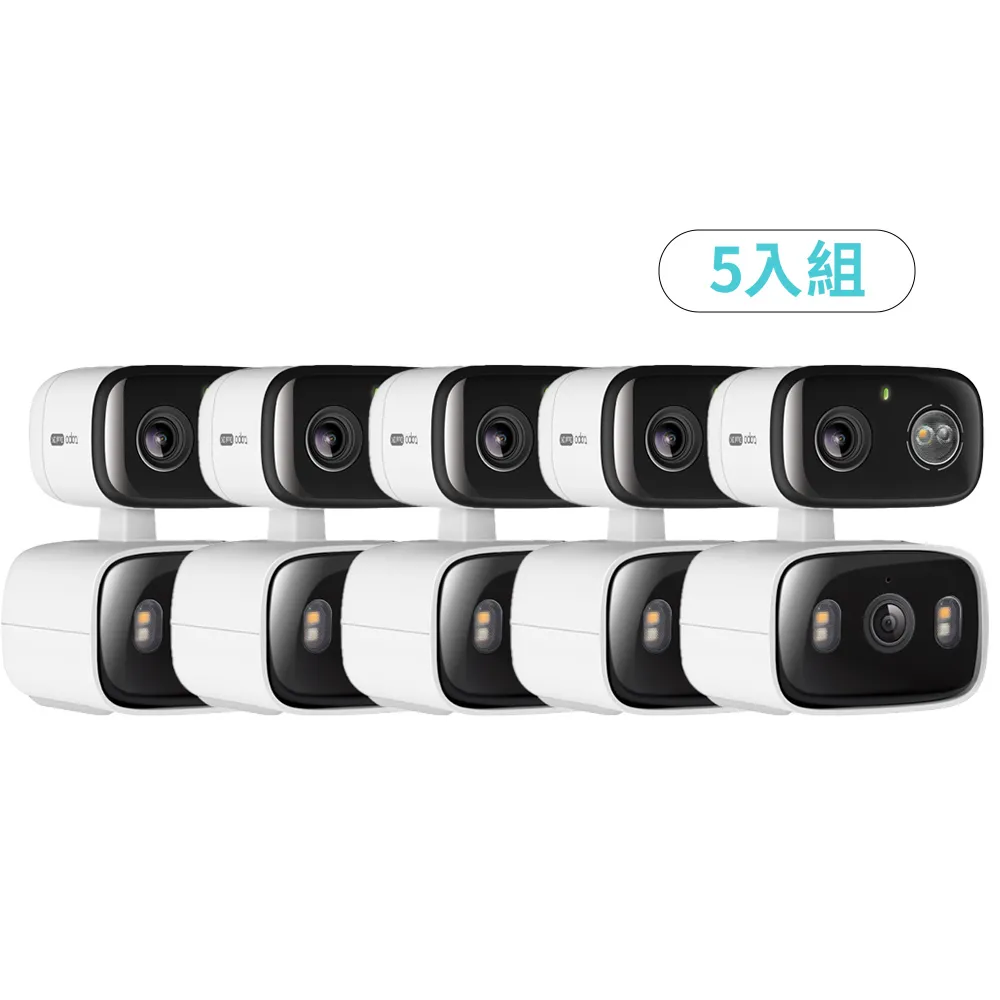 (尾牙採購5入組)TP-Link Tapo C246D 雙鏡頭2K300萬畫素室內/室外 AI智慧偵測 固定+旋轉無線網路Wi-Fi監視器