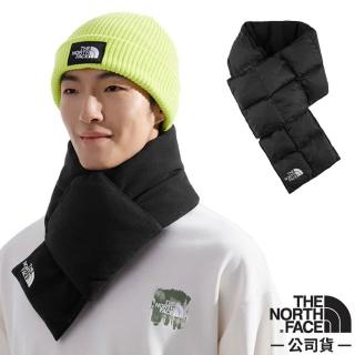 【The North Face】PUFFY SCARF 輕量保暖防潑圍脖.圍巾.領巾.頸套/ 8F5H-JK3 宇宙黑