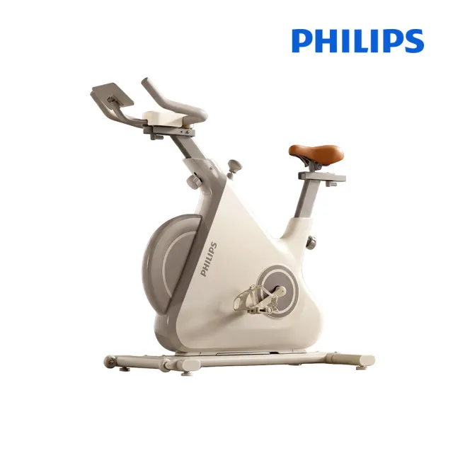 【Philips 飛利浦】FIT3104B1 飛利浦智發電訓練單車-小野馬Lite(32段阻力/減震坐墊/免插電/飛輪/健身車)