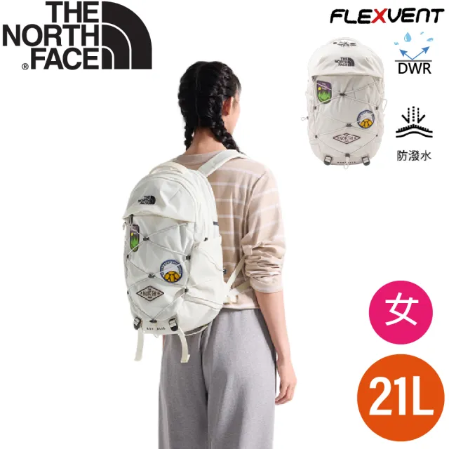 【The North Face】BOREALIS PATCH 21L 女款 雙肩包《白》8KE9/電腦包/防潑水/登山